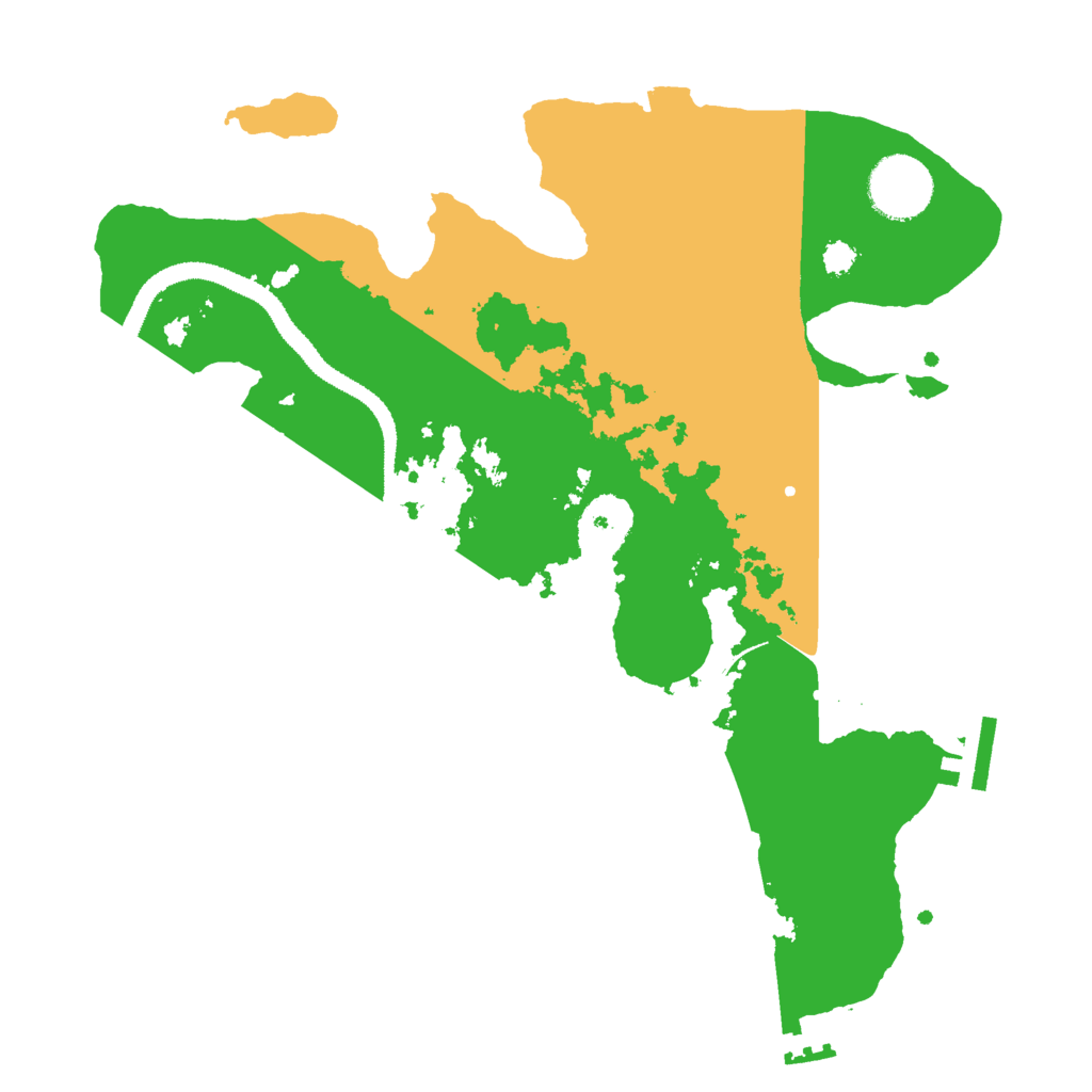 Biome Rust Map: Procedural Map, Size: 3000, Seed: 389794314
