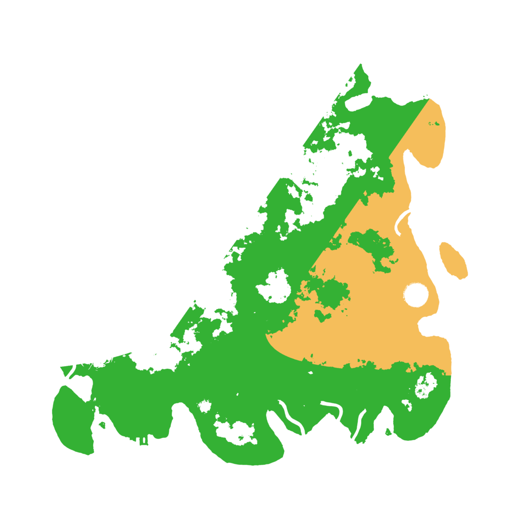 Biome Rust Map: Procedural Map, Size: 3700, Seed: 2126713974