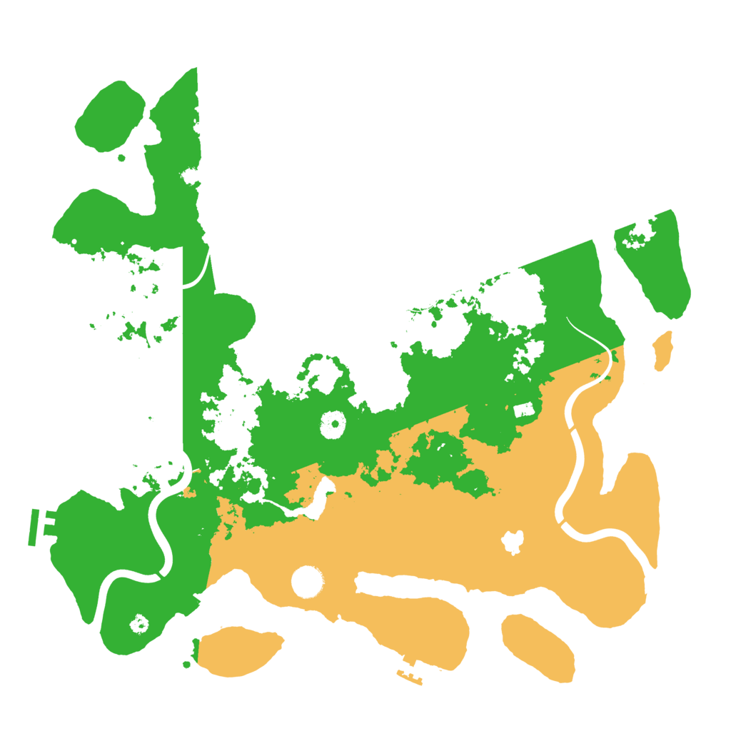 Biome Rust Map: Procedural Map, Size: 4000, Seed: 649530852