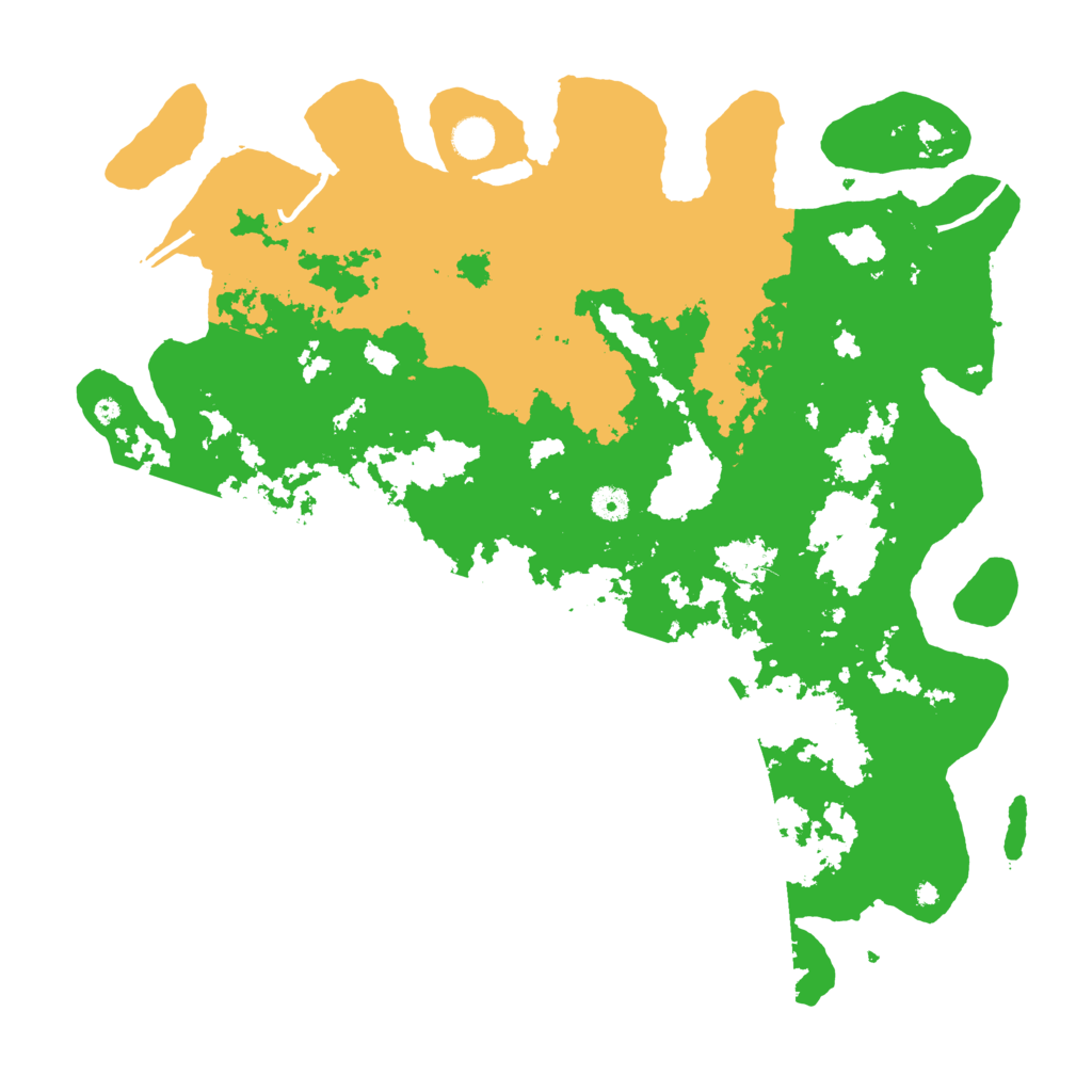 Biome Rust Map: Procedural Map, Size: 4500, Seed: 744180520