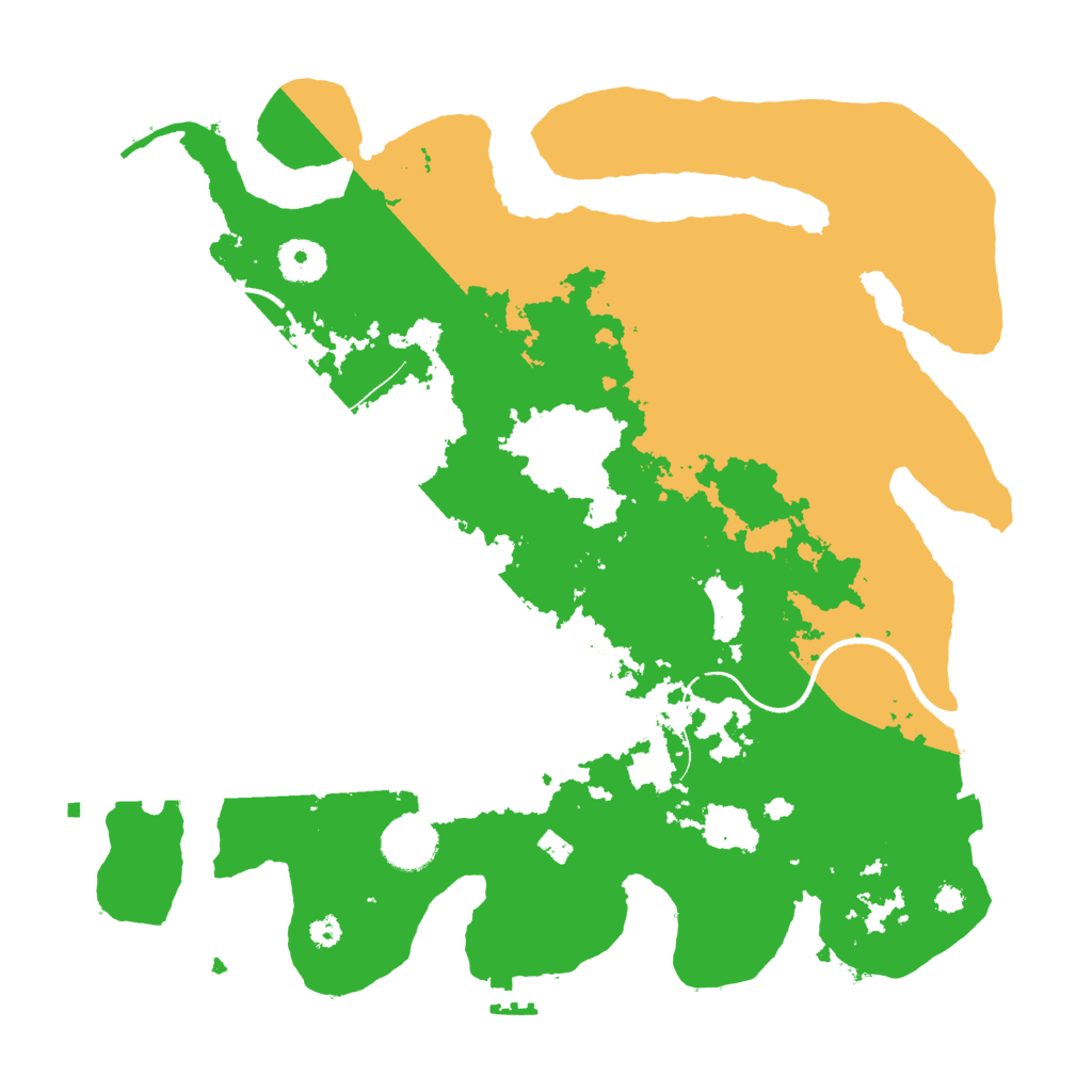 Biome Rust Map: Procedural Map, Size: 3500, Seed: 1480689975