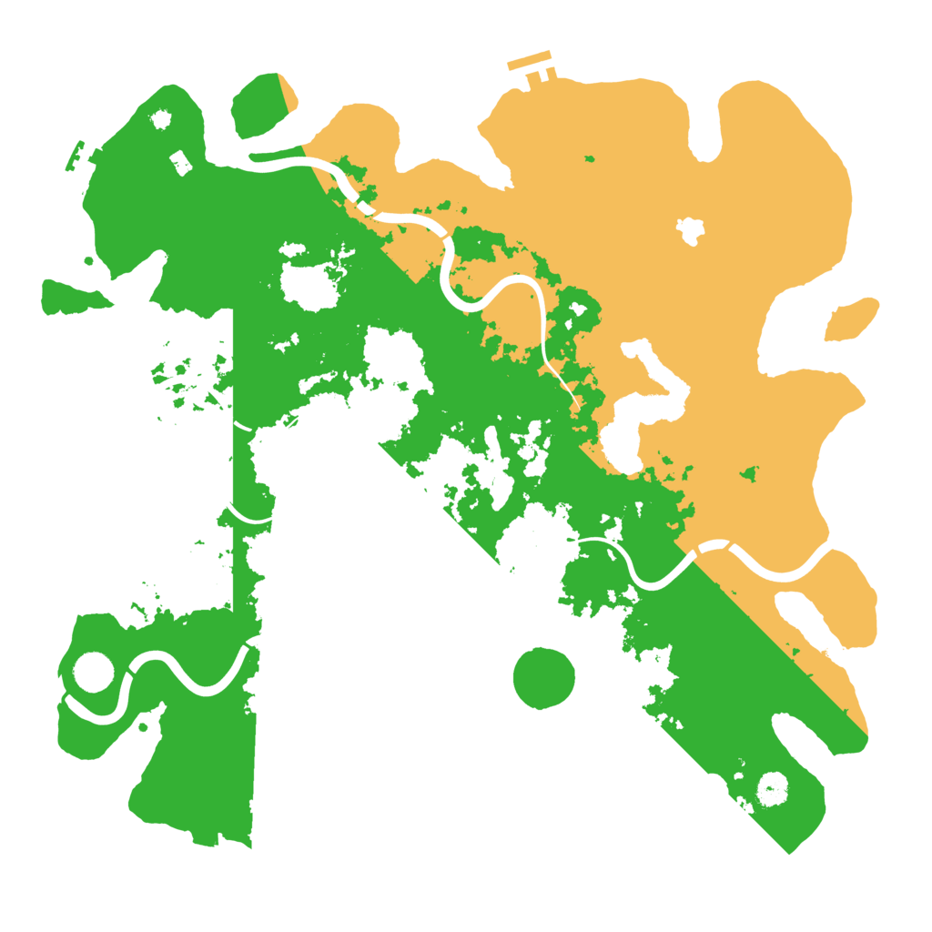 Biome Rust Map: Procedural Map, Size: 4250, Seed: 178735938