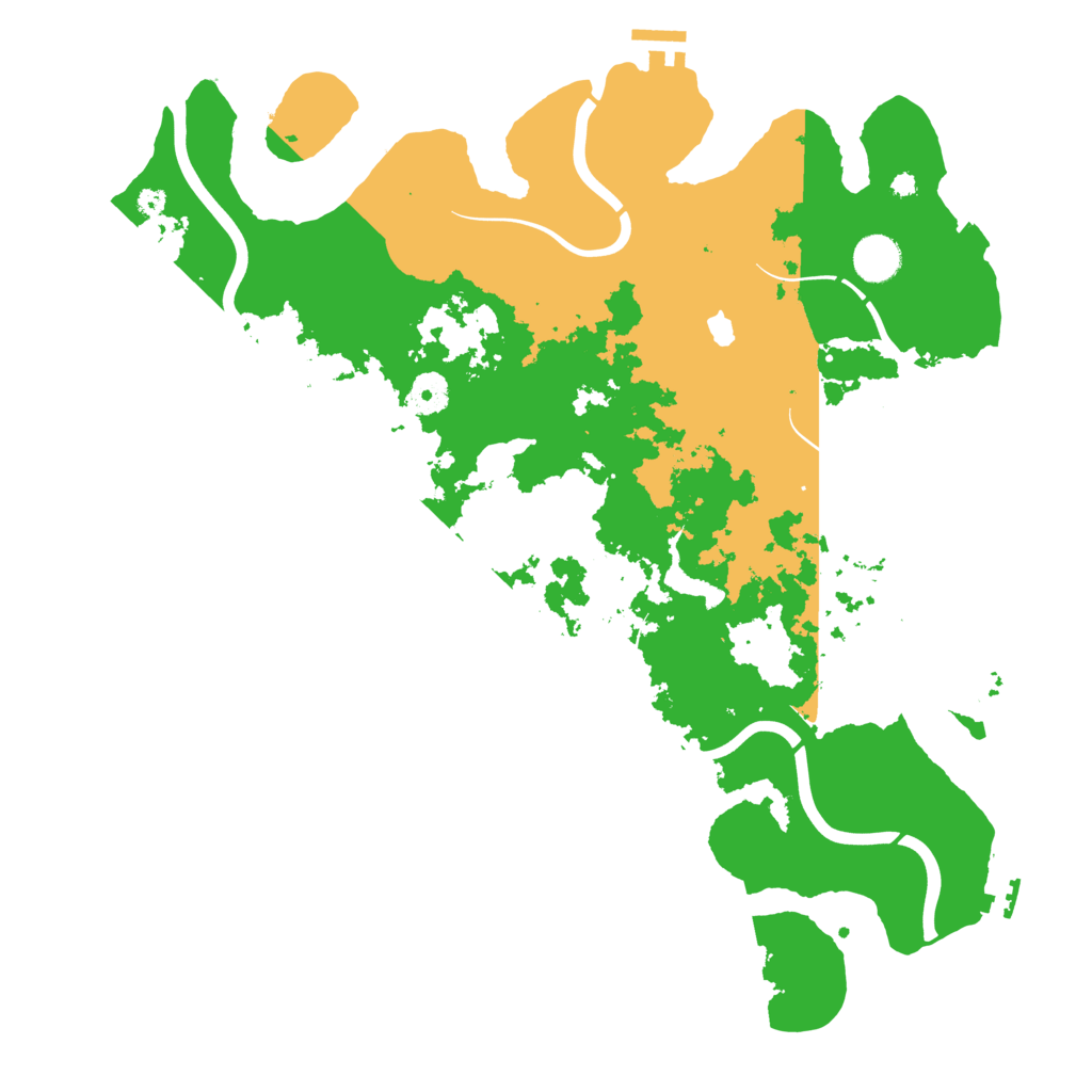 Biome Rust Map: Procedural Map, Size: 4050, Seed: 1574418559