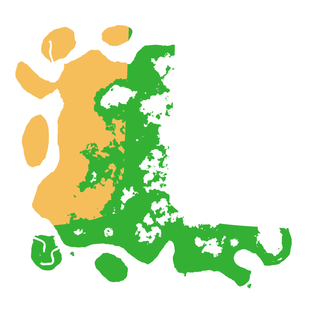 Biome Rust Map: Procedural Map, Size: 3500, Seed: 1174190632