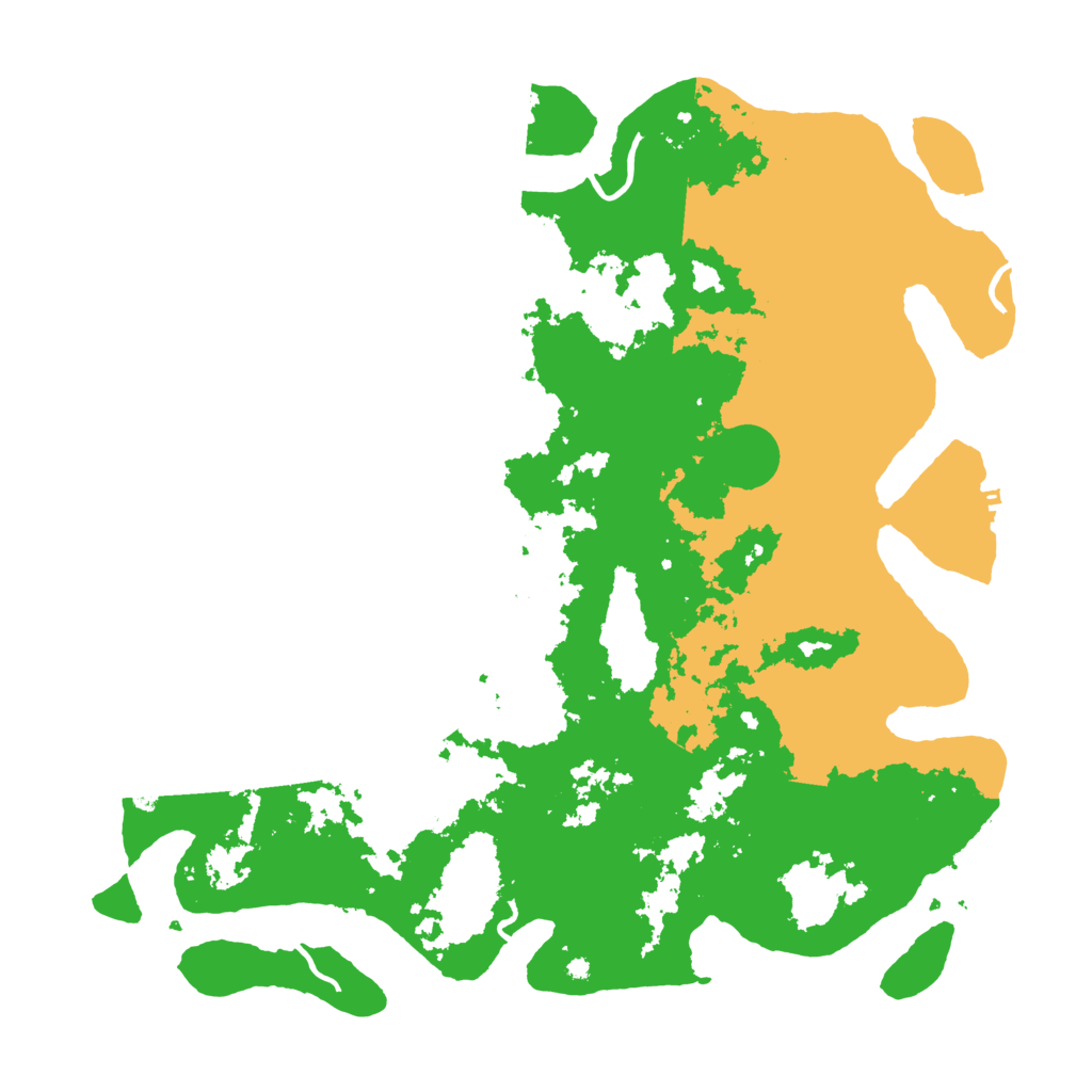 Biome Rust Map: Procedural Map, Size: 4500, Seed: 113354909
