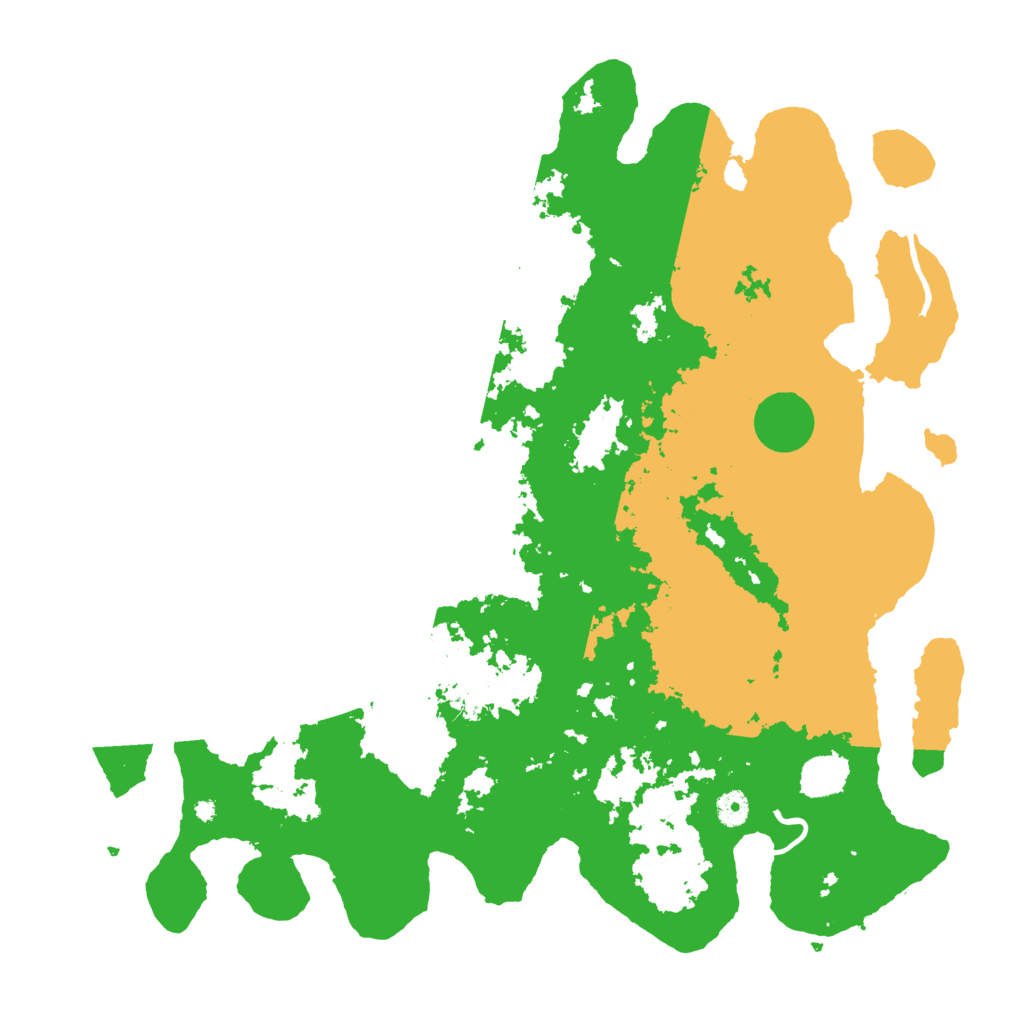 Biome Rust Map: Procedural Map, Size: 4500, Seed: 1074140581