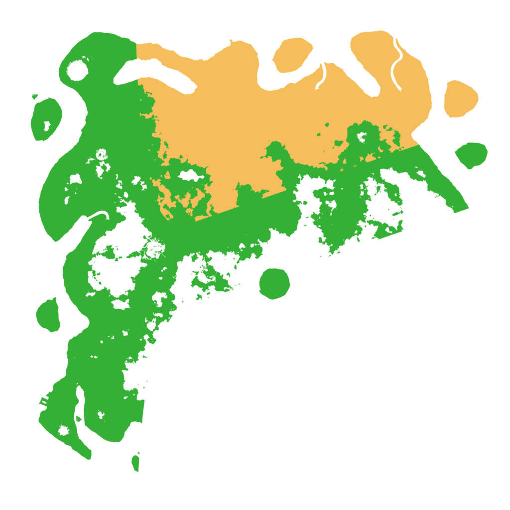 Biome Rust Map: Procedural Map, Size: 4500, Seed: 578516386