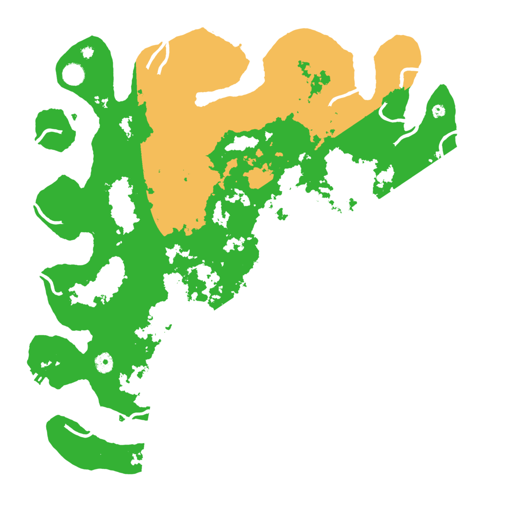 Biome Rust Map: Procedural Map, Size: 4000, Seed: 5236490