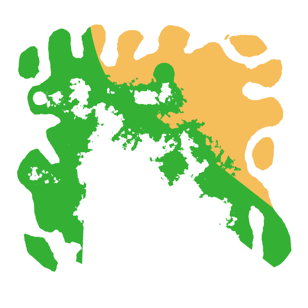 Biome Rust Map: Barren, Size: 4000, Seed: 2101707105