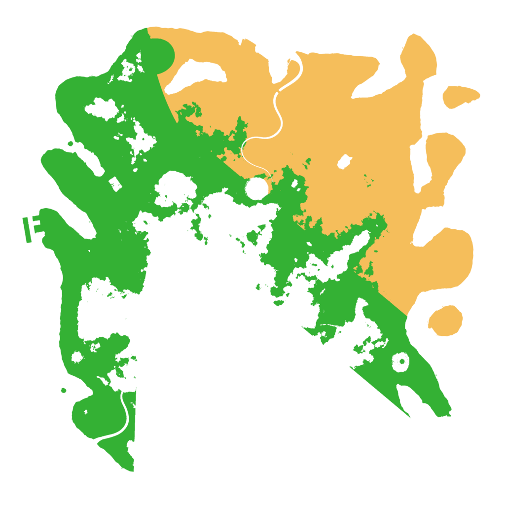Biome Rust Map: Procedural Map, Size: 4000, Seed: 1128685753
