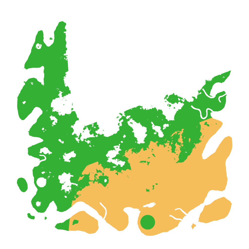 Biome Rust Map: Procedural Map, Size: 4500, Seed: 1806767331