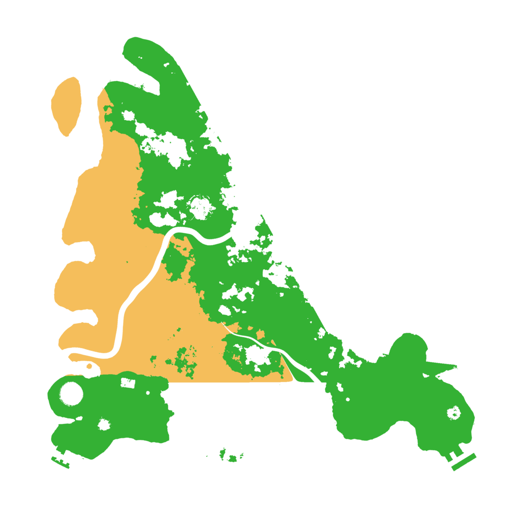 Biome Rust Map: Procedural Map, Size: 3850, Seed: 27650630