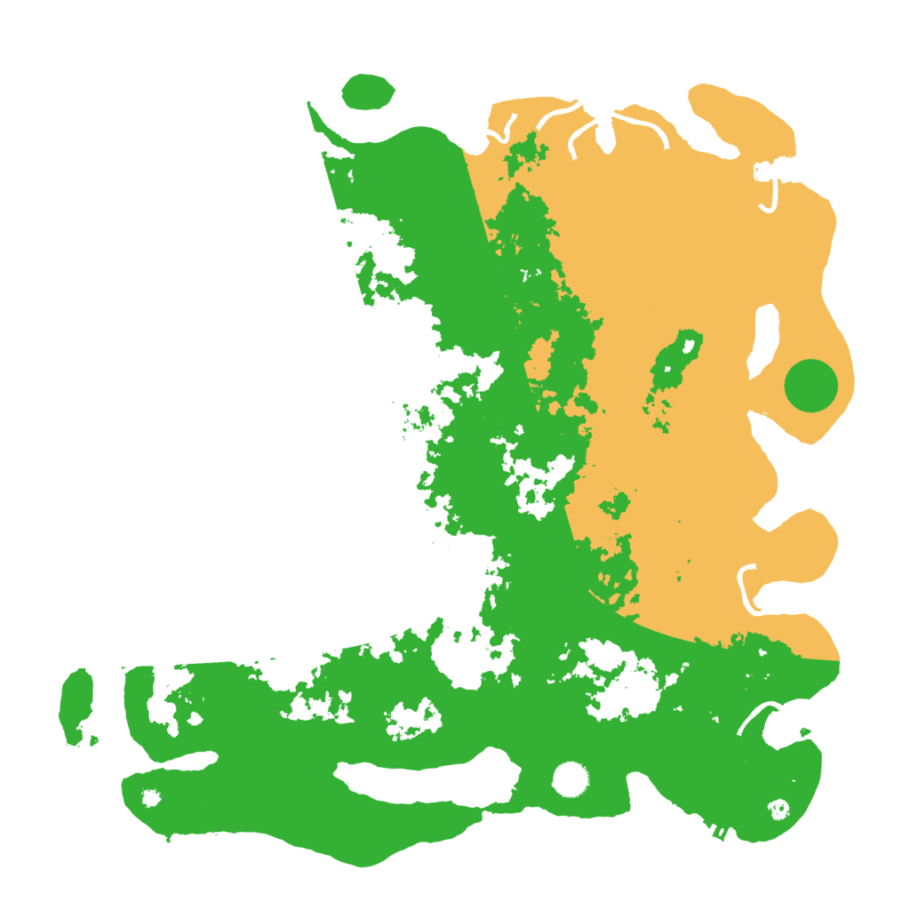 Biome Rust Map: Procedural Map, Size: 4500, Seed: 435366733
