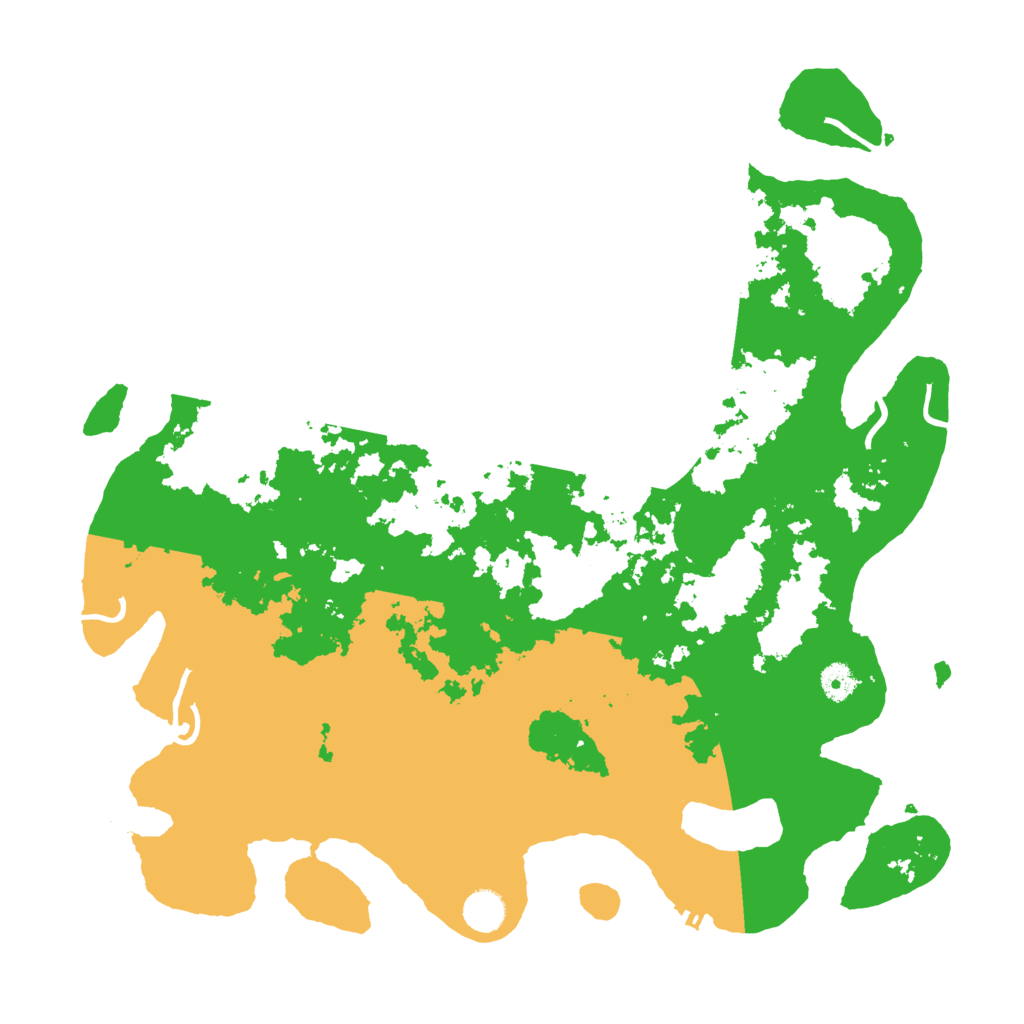 Biome Rust Map: Procedural Map, Size: 4300, Seed: 49496996