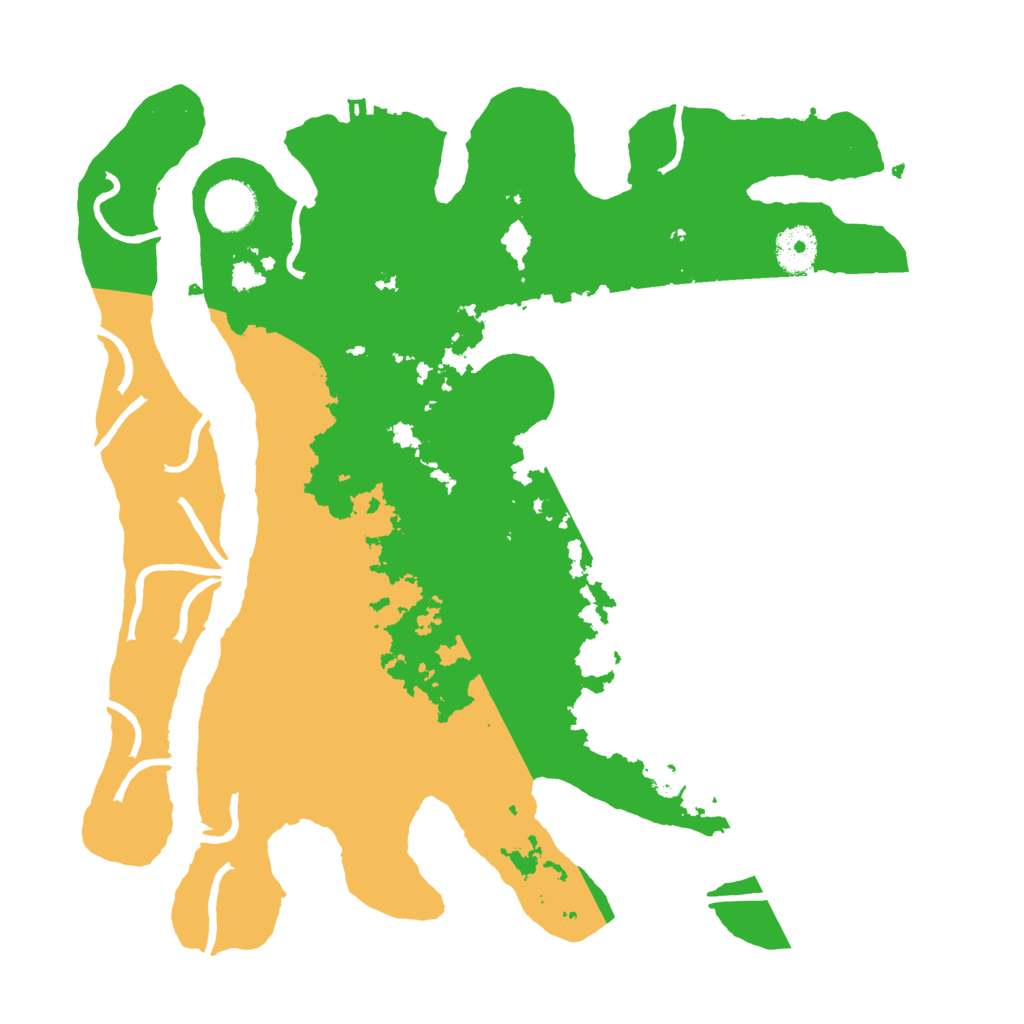 Biome Rust Map: Procedural Map, Size: 3500, Seed: 466043363