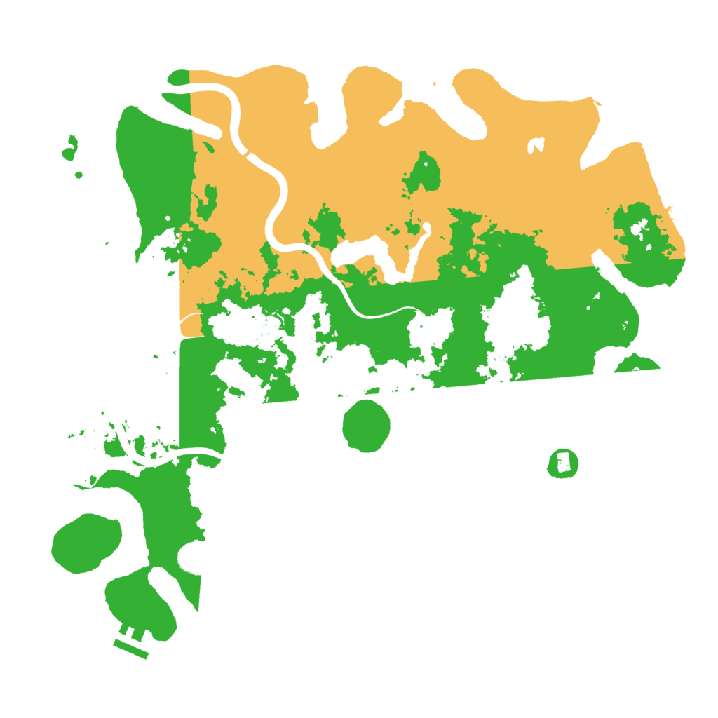 Biome Rust Map: Procedural Map, Size: 4000, Seed: 62482369