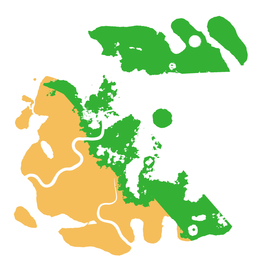 Biome Rust Map: Procedural Map, Size: 3900, Seed: 1825372582