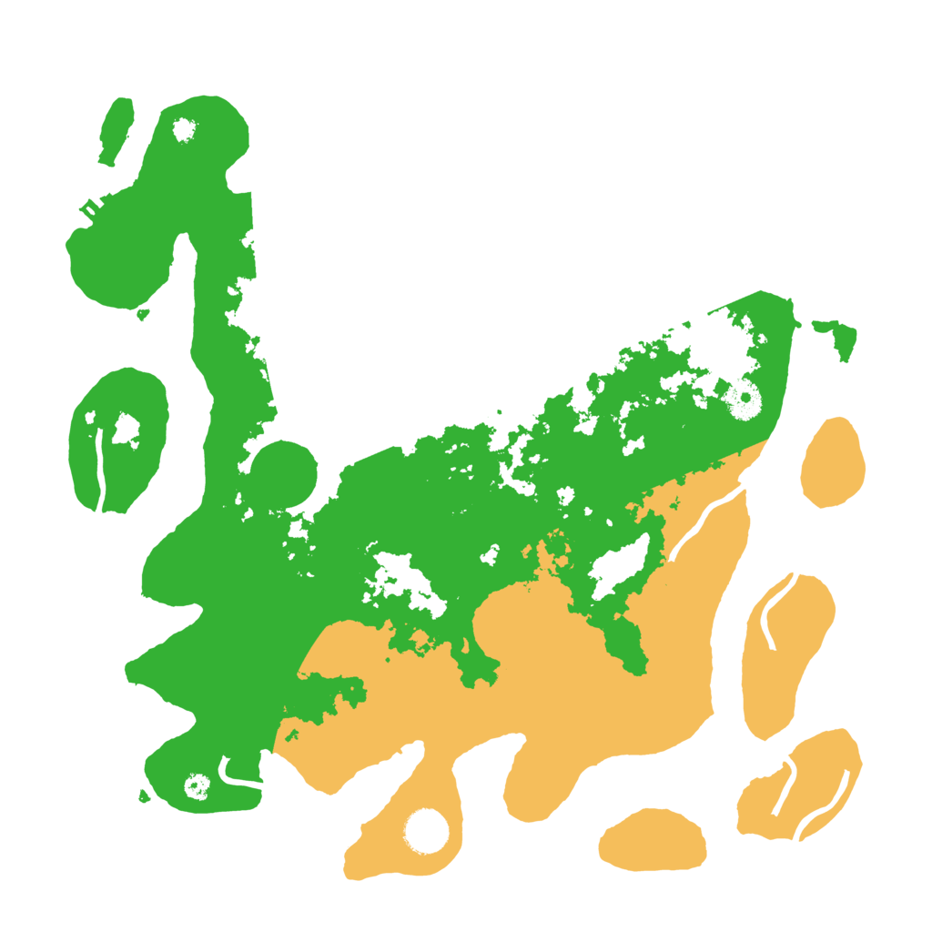 Biome Rust Map: Procedural Map, Size: 3680, Seed: 14484