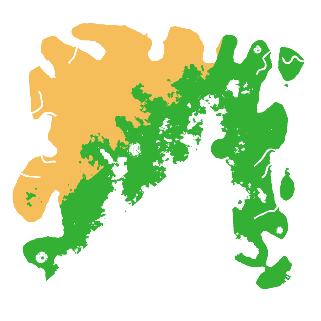 Biome Rust Map: Procedural Map, Size: 4250, Seed: 607474147