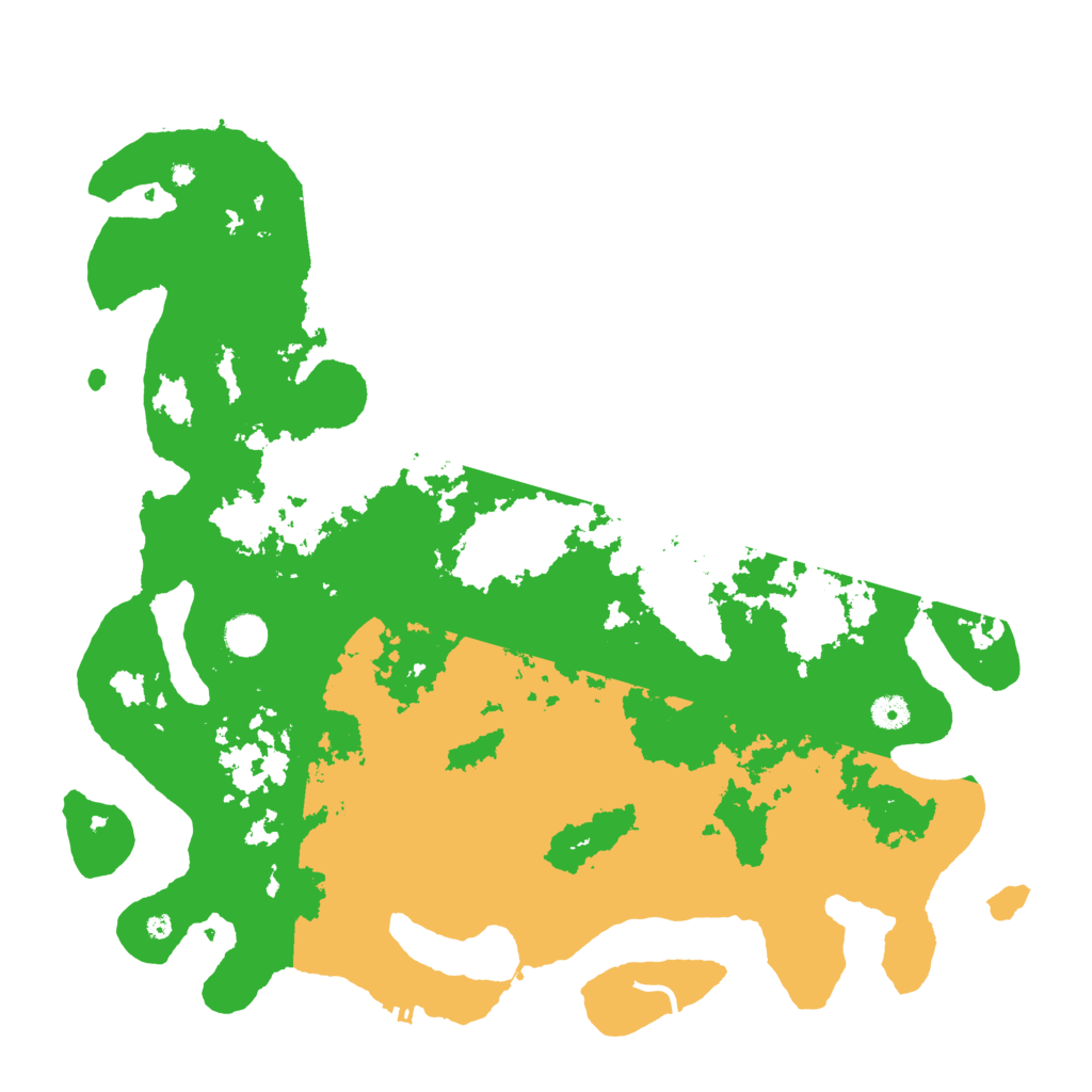 Biome Rust Map: Procedural Map, Size: 4500, Seed: 457322120