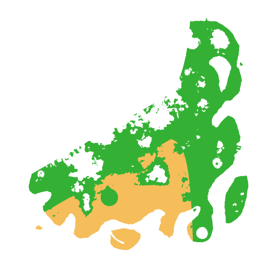 Biome Rust Map: Procedural Map, Size: 4000, Seed: 20000824