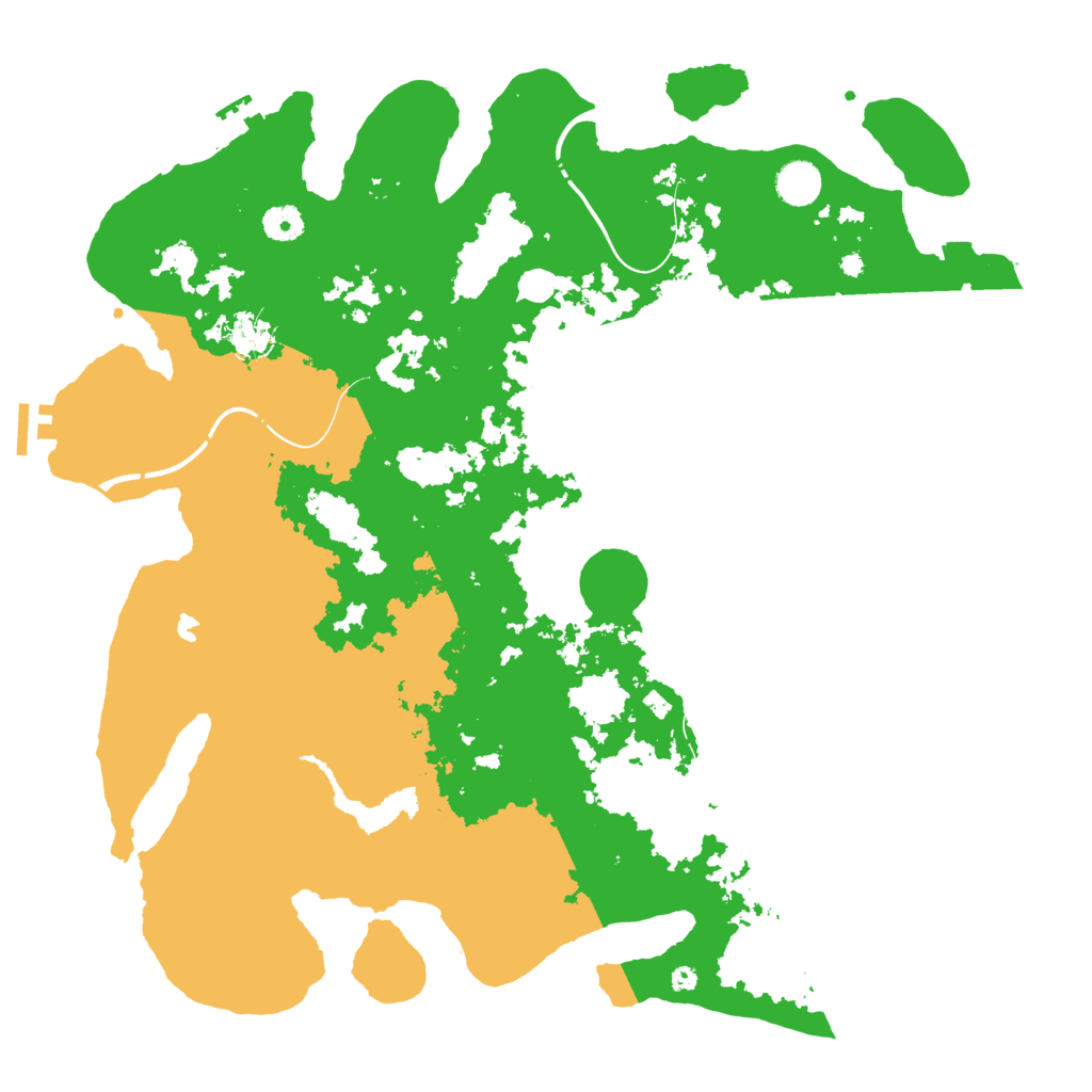 Biome Rust Map: Procedural Map, Size: 4250, Seed: 701084802