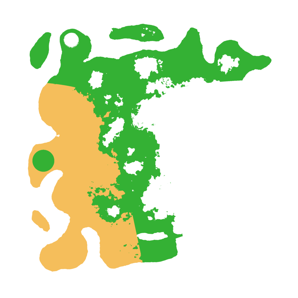 Biome Rust Map: Barren, Size: 3599, Seed: 949308667