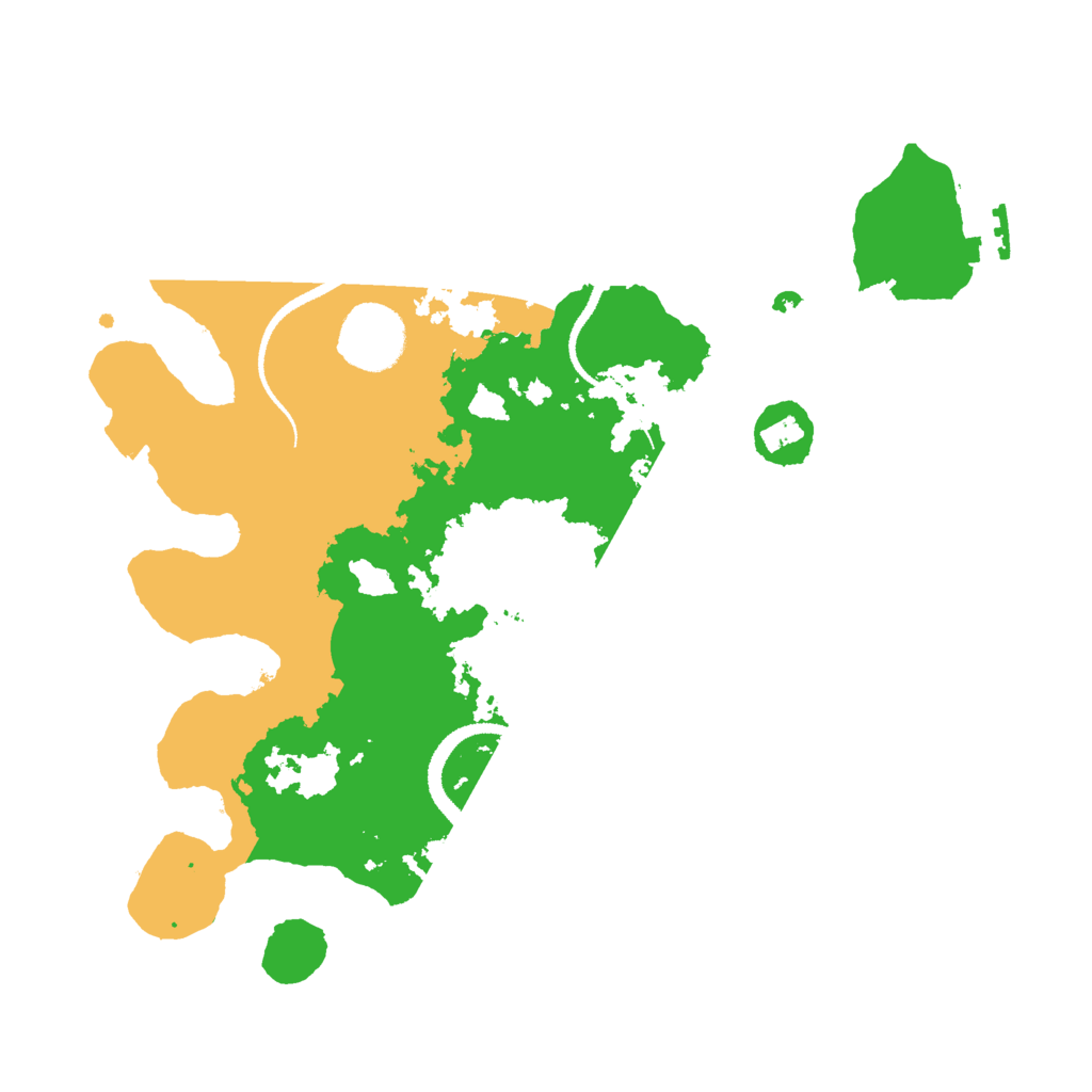 Biome Rust Map: Procedural Map, Size: 3000, Seed: 1567256327