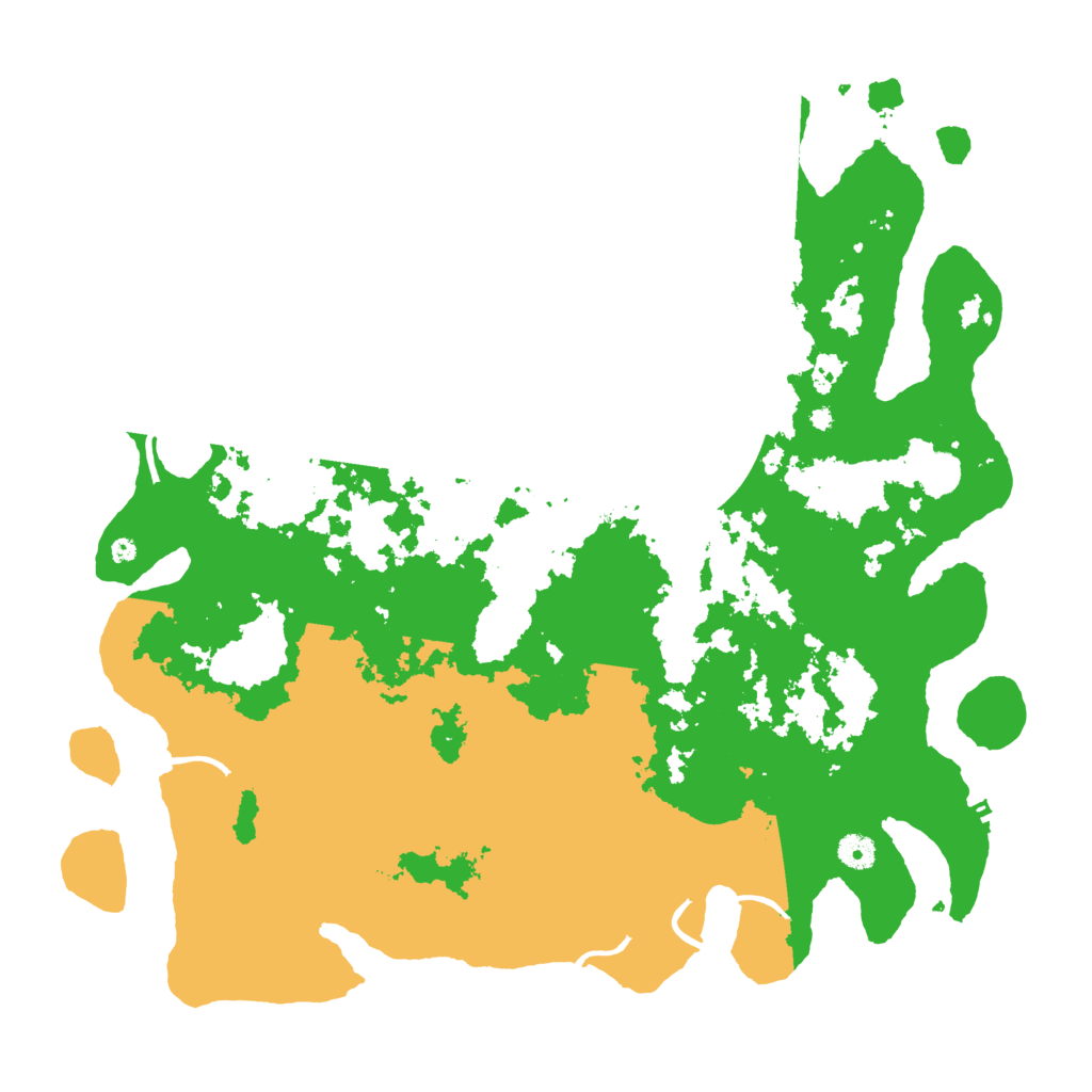 Biome Rust Map: Procedural Map, Size: 4500, Seed: 1627911948