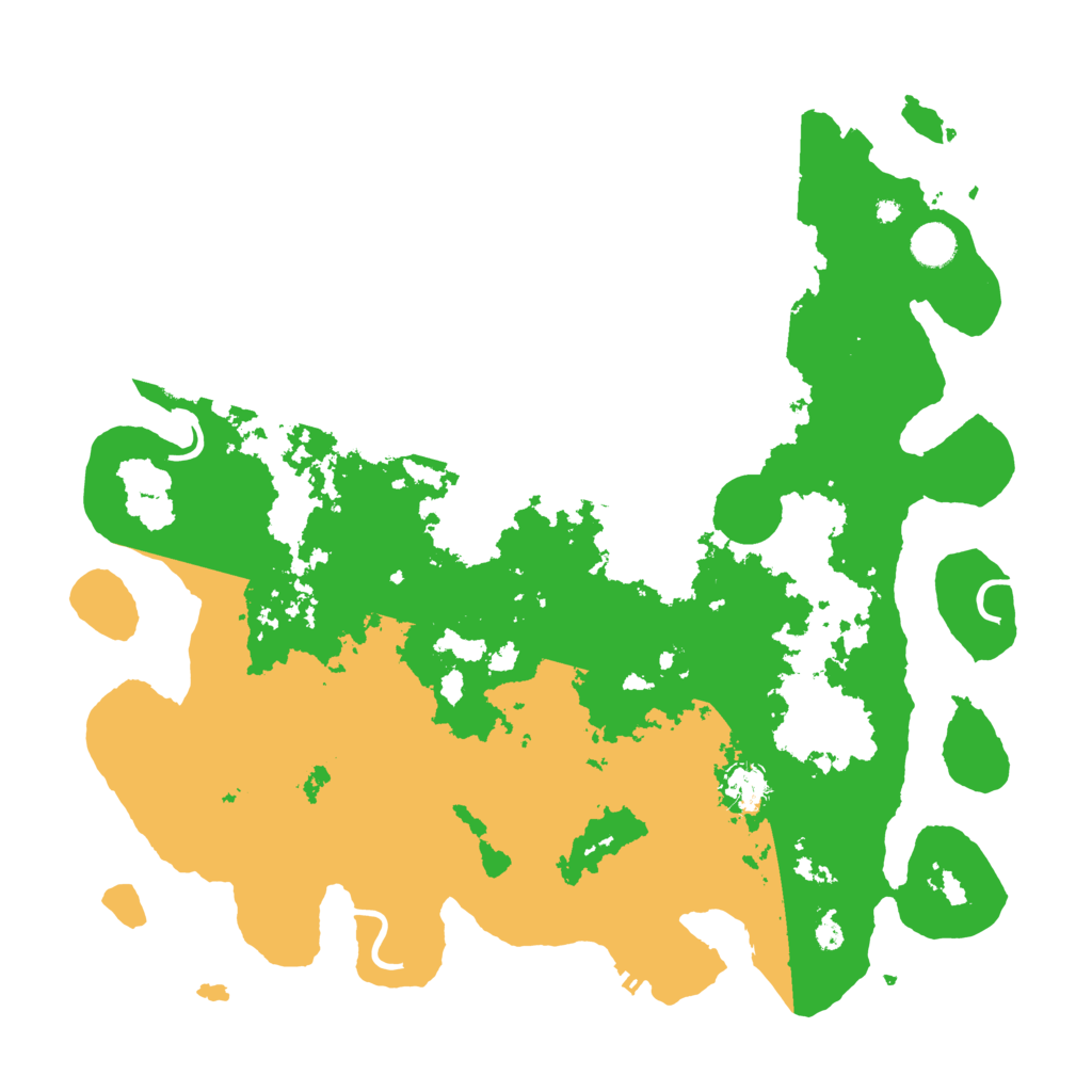 Biome Rust Map: Procedural Map, Size: 4300, Seed: 112229