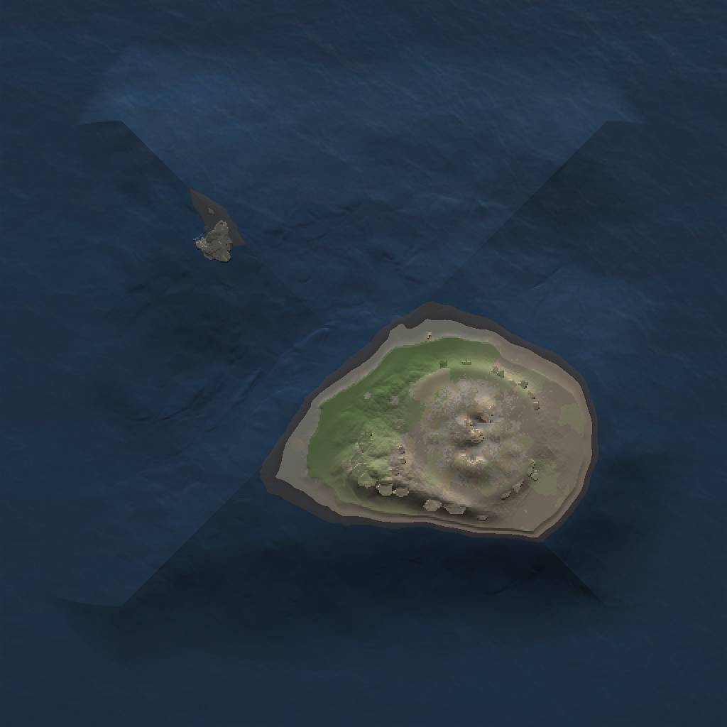 Rust Map: Procedural Map, Size: 1000, Seed: 960593146, 3 Monuments
