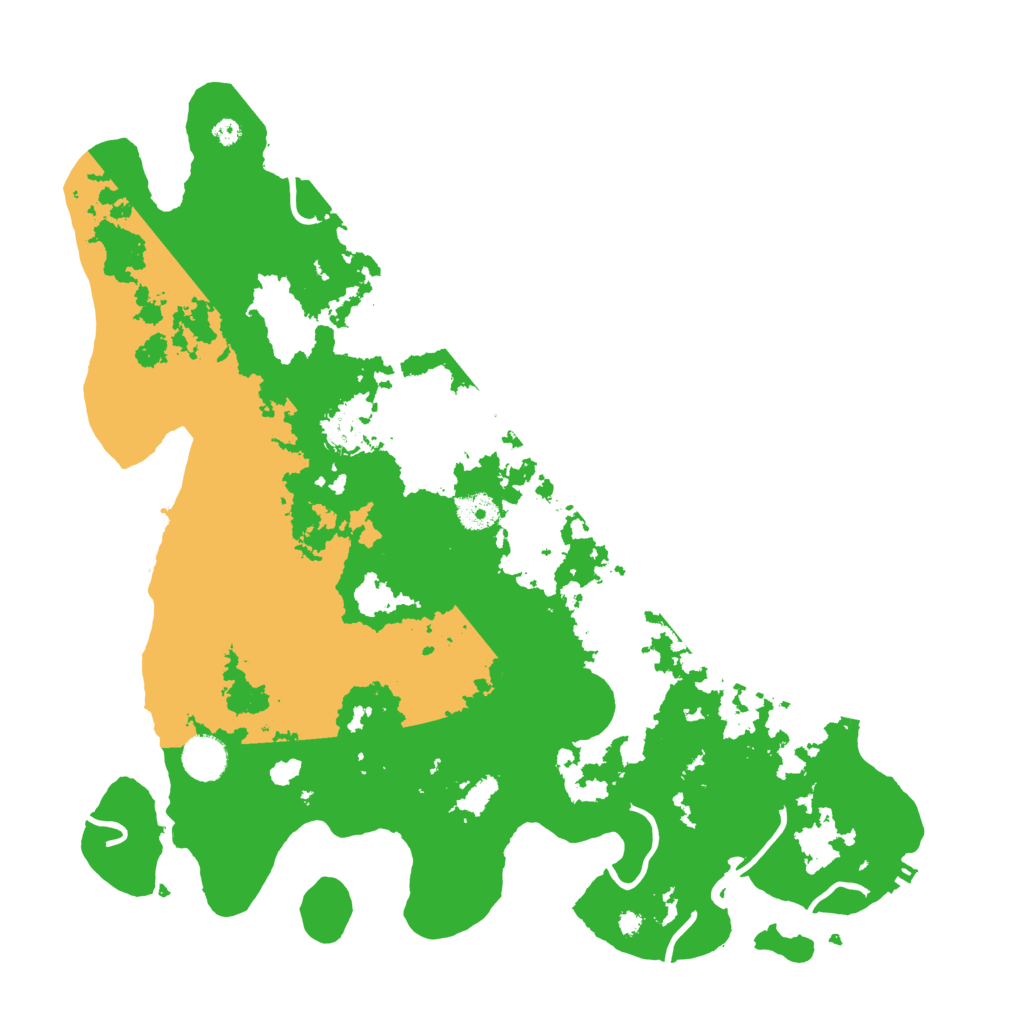 Biome Rust Map: Procedural Map, Size: 4000, Seed: 18515525