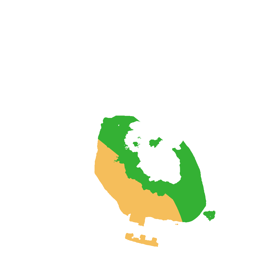 Biome Rust Map: Procedural Map, Size: 1200, Seed: 845411999