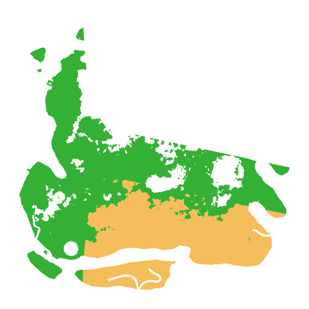 Biome Rust Map: Procedural Map, Size: 3750, Seed: 954984