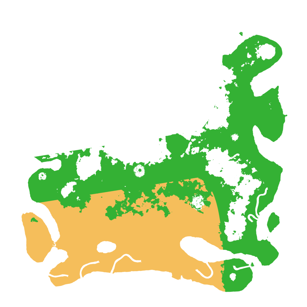 Biome Rust Map: Procedural Map, Size: 4000, Seed: 1343966751