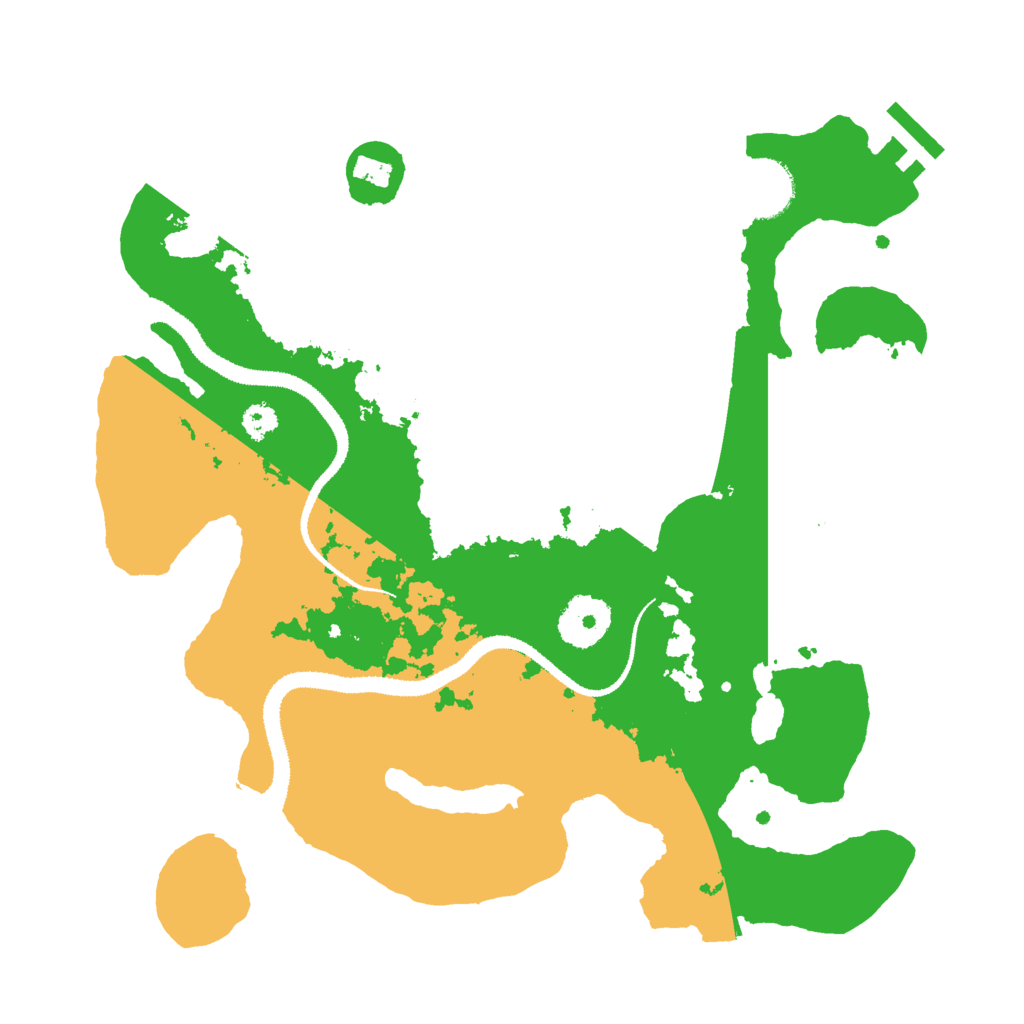 Biome Rust Map: Procedural Map, Size: 3000, Seed: 1473311375