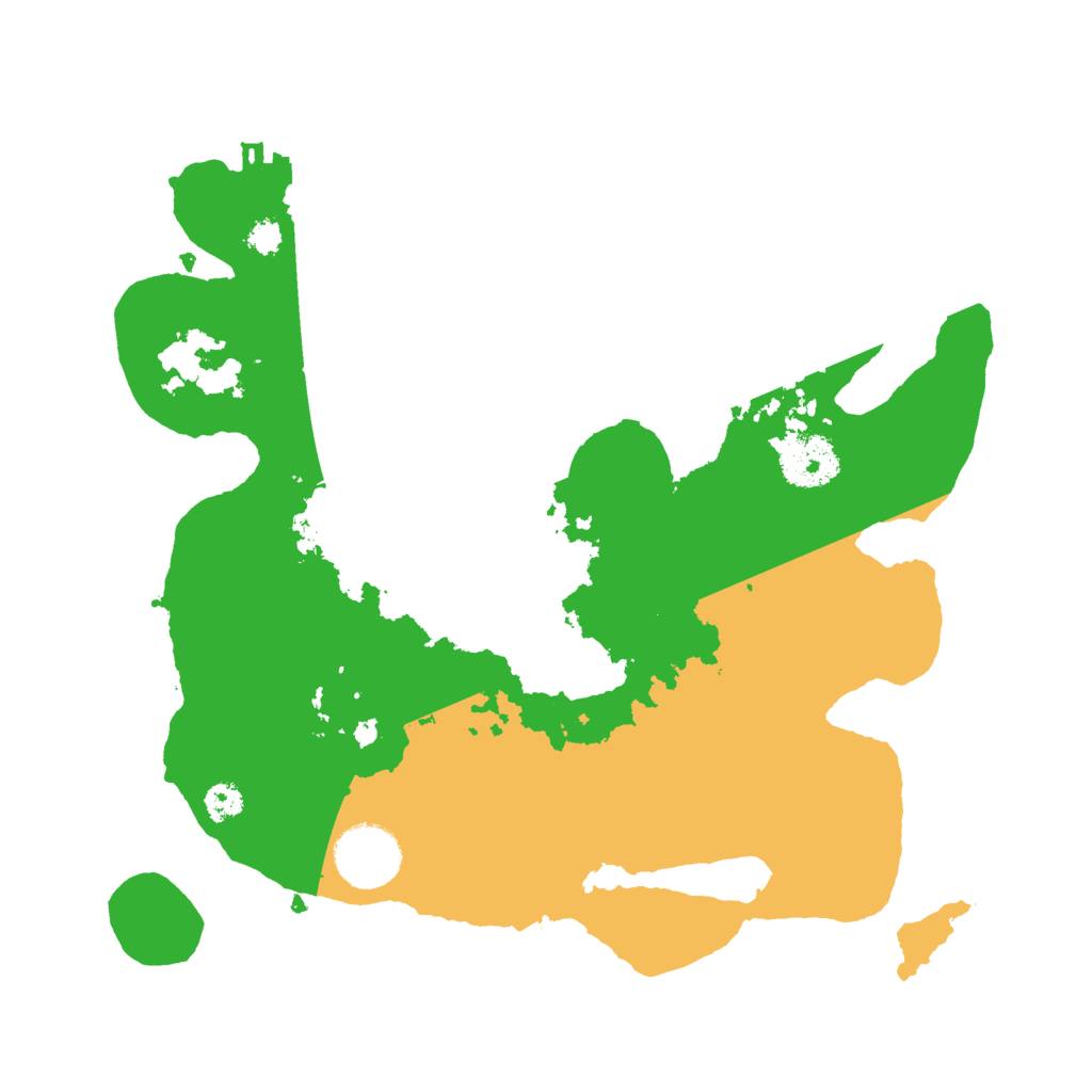 Biome Rust Map: Procedural Map, Size: 3000, Seed: 1285559911