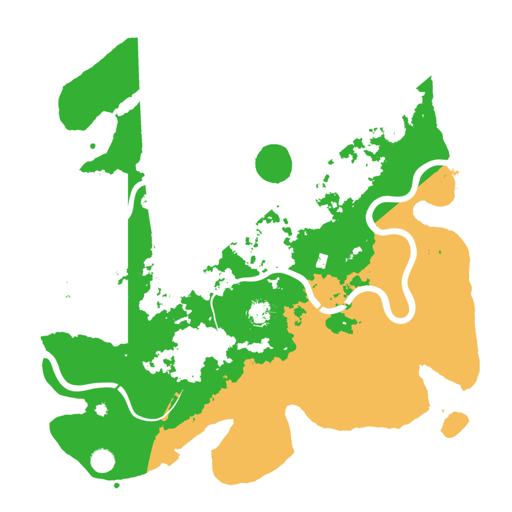 Biome Rust Map: Procedural Map, Size: 3750, Seed: 97989139