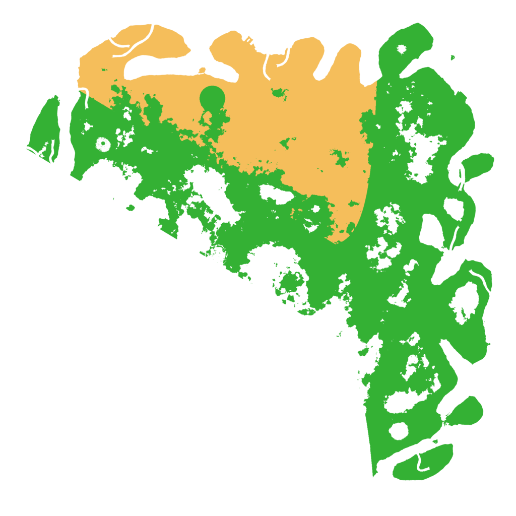 Biome Rust Map: Procedural Map, Size: 5333, Seed: 19100648