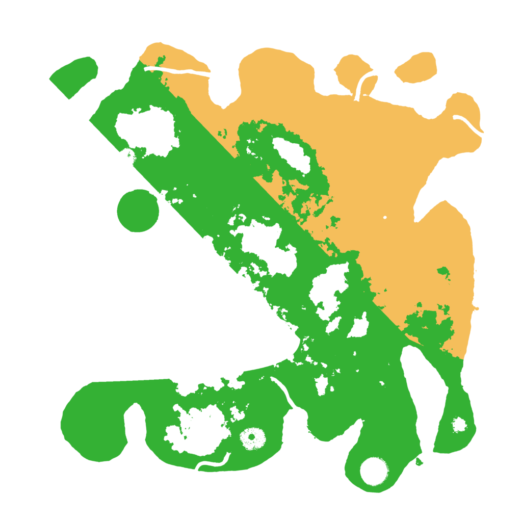 Biome Rust Map: Procedural Map, Size: 3300, Seed: 1581792294