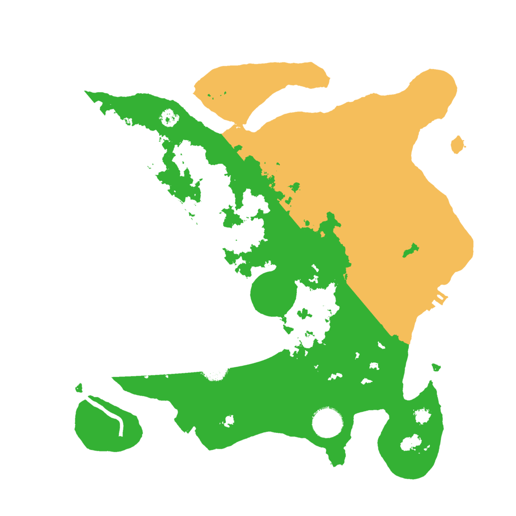 Biome Rust Map: Procedural Map, Size: 3000, Seed: 938971527