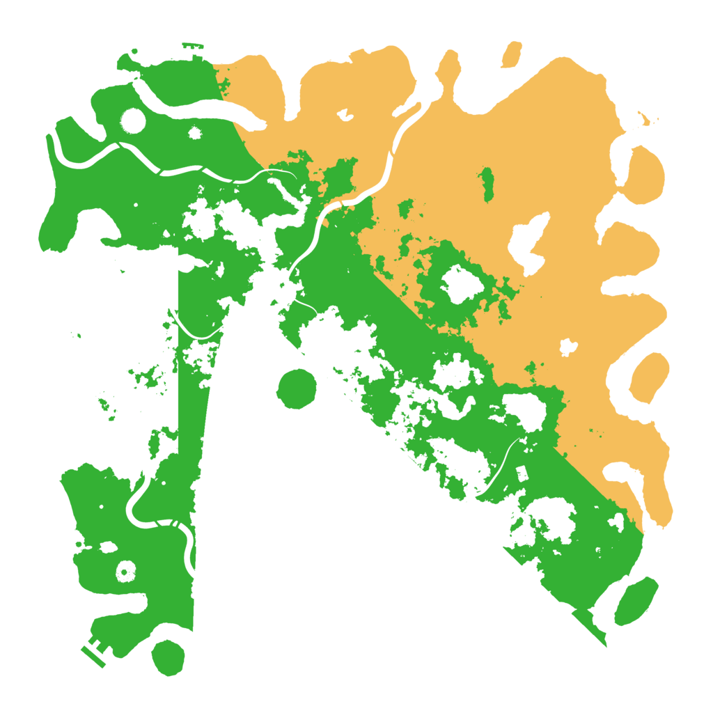 Biome Rust Map: Procedural Map, Size: 5007, Seed: 5227
