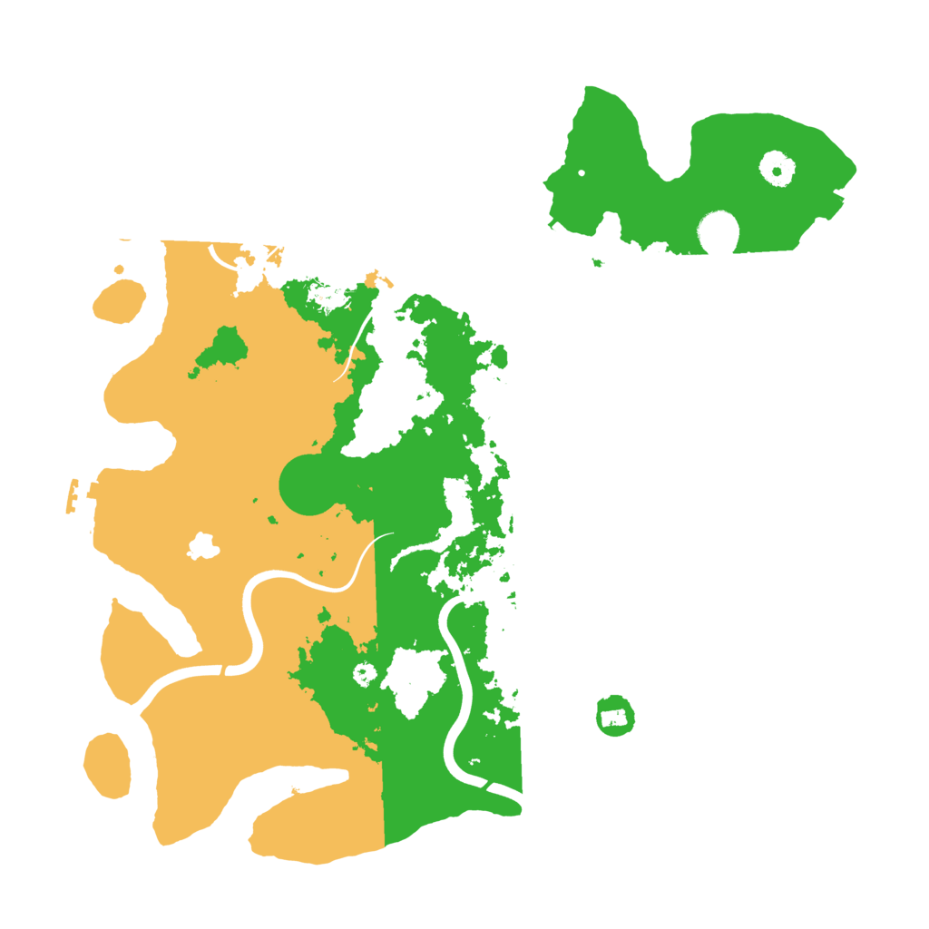 Biome Rust Map: Procedural Map, Size: 4000, Seed: 7413506