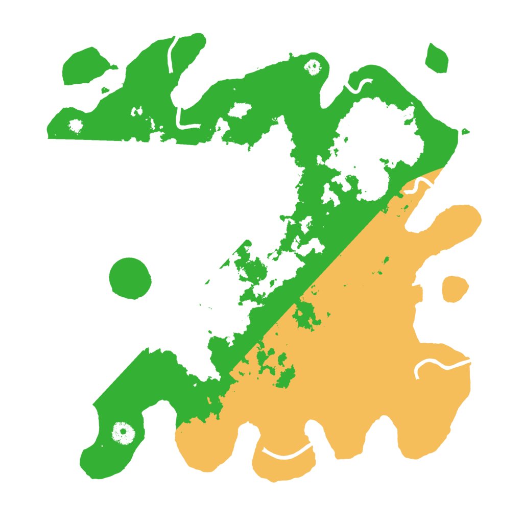 Biome Rust Map: Procedural Map, Size: 3500, Seed: 1562119577