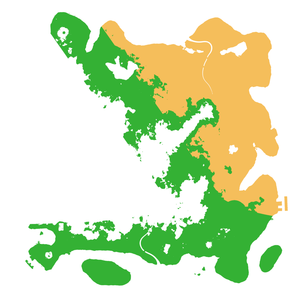 Biome Rust Map: Procedural Map, Size: 4250, Seed: 1962259999