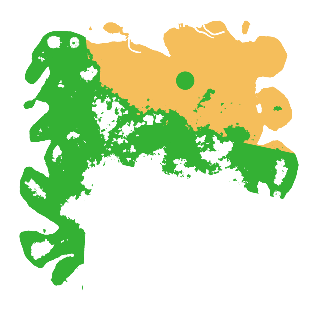 Biome Rust Map: Procedural Map, Size: 4500, Seed: 1191970533