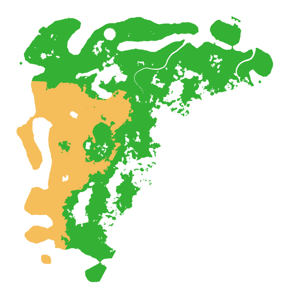 Biome Rust Map: Procedural Map, Size: 4567, Seed: 2022070413