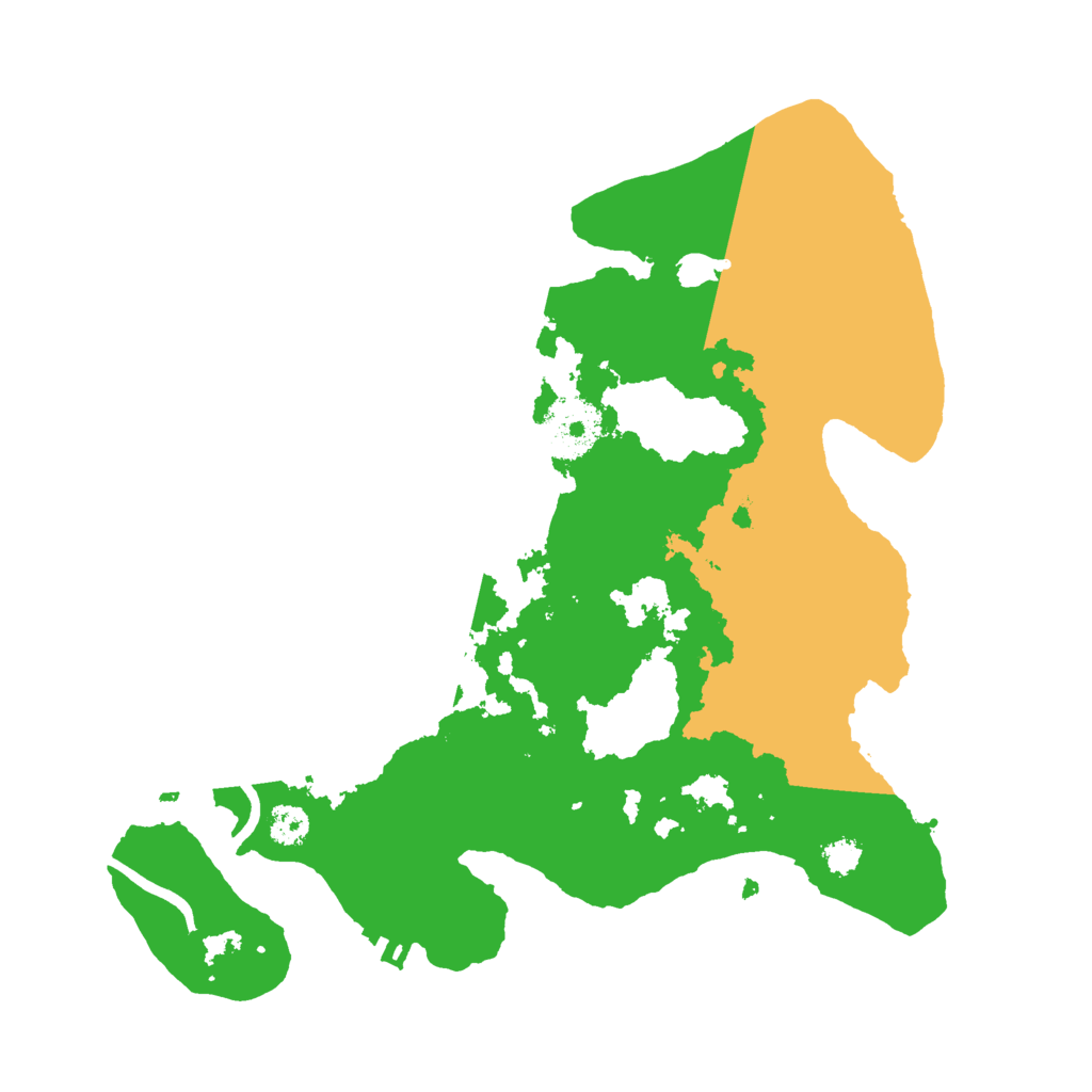 Biome Rust Map: Procedural Map, Size: 2800, Seed: 16454454
