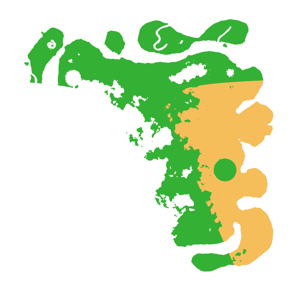 Biome Rust Map: Procedural Map, Size: 3500, Seed: 1575419529