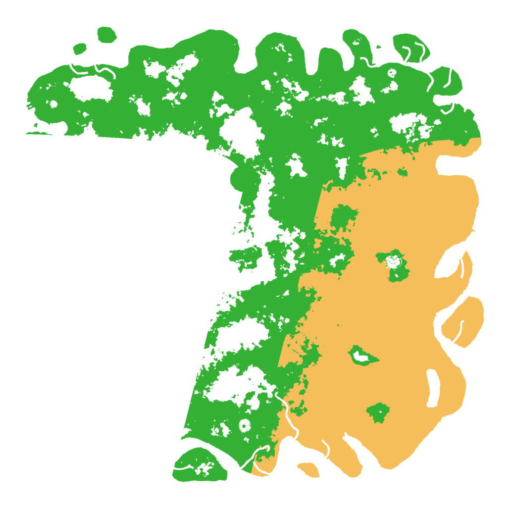 Biome Rust Map: Procedural Map, Size: 6000, Seed: 970677217